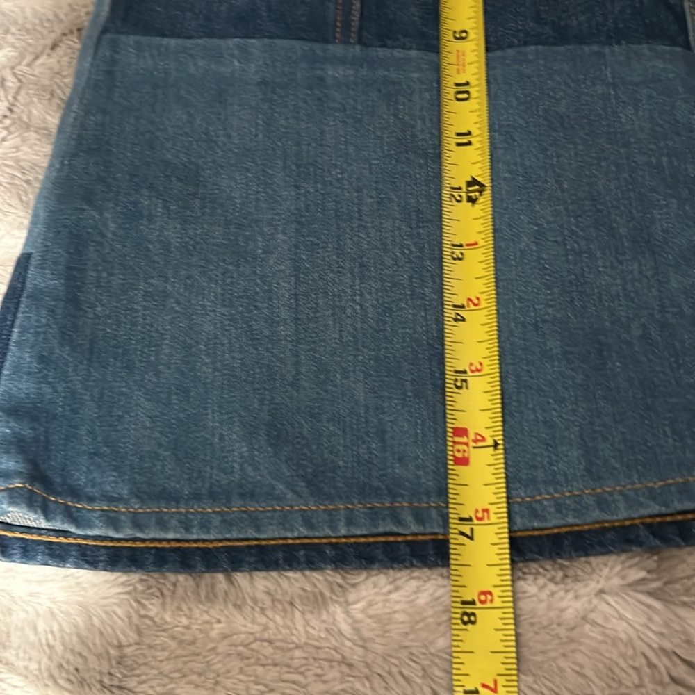 Levi’s Denim Patchwork Everyday Jean Mini Skirt S… - image 6